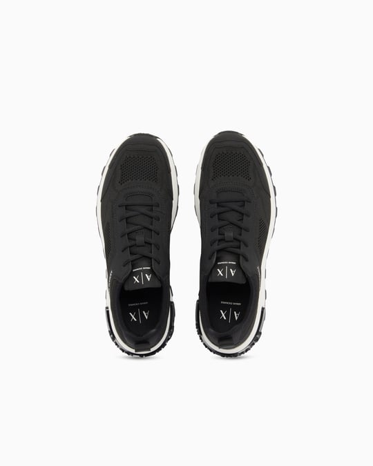 Armani Exchange Armani Exchange Erkek Düşük Bilekli Siyah Sneaker XM003611 AF29101-UC001