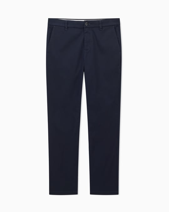 ARMANI EXCHANGE Armani Exchange Erkek Normal Bel Dar Paça Klasik Kesim Cep Detay Lacivert Pantolon 8NZP20 ZN1RZ-1583