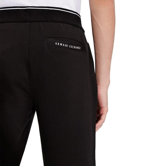 Armani Exchange Armani Exchange Erkek Dokuma Kumaş  Normal Bel  Düz Model Siyah Pantolon 8NZP82 ZJH3Z-1200