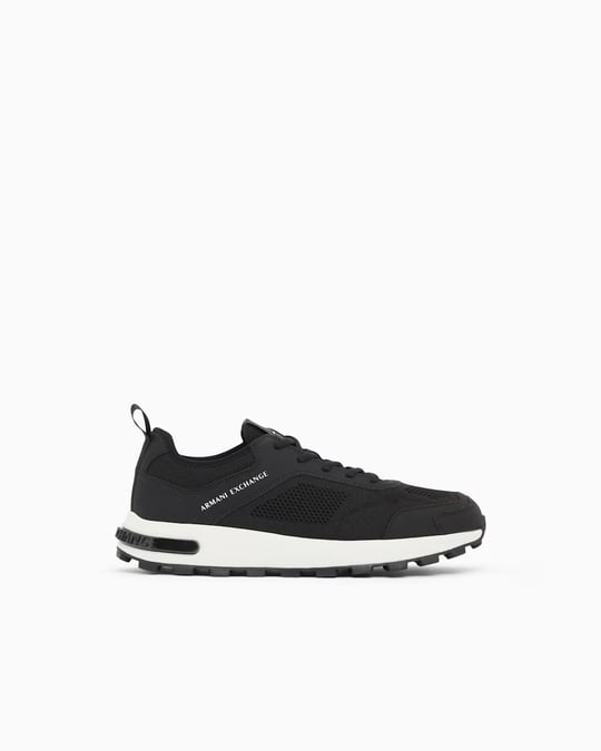 Armani Exchange Armani Exchange Erkek Düşük Bilekli Siyah Sneaker XM003611 AF29101-UC001