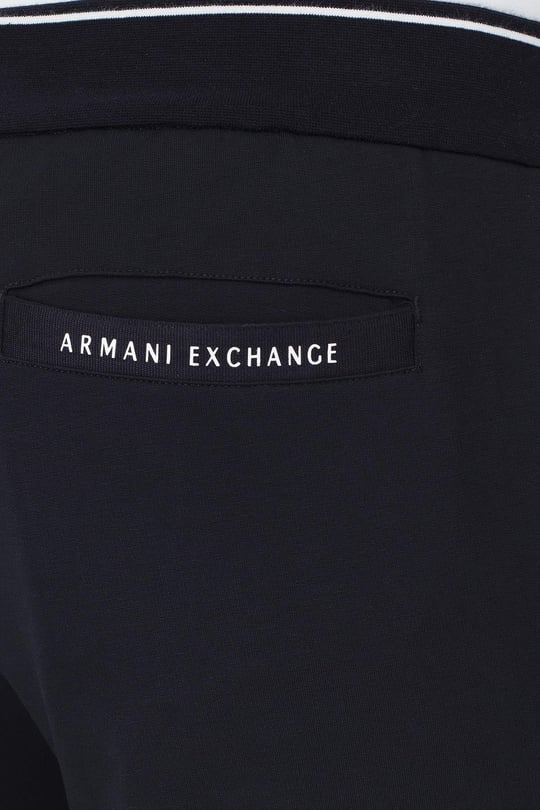 Armani Exchange Armani Exchange Erkek Dokuma Kumaş  Normal Bel  Düz Model Lacivert Pantolon 8NZP82 ZJH3Z-1510