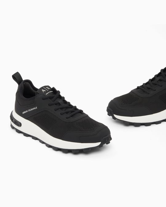 Armani Exchange Armani Exchange Erkek Düşük Bilekli Siyah Sneaker XM003611 AF29101-UC001
