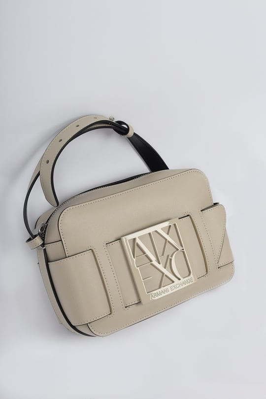 Armani Exchange Armani Exchange Kadın Marka Logolu Ayarlanabilir Omuz Askılı Bej1 Omuz Çantası 942699 0A874-U6208