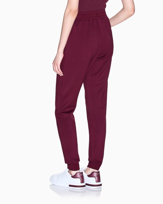 Armani Exchange Armani Exchange Kadın Yüksek Belli Pamuk Karışımlı Günlük Kullanım Bordo Eşofman Altı XW000828 AF13397-UA343