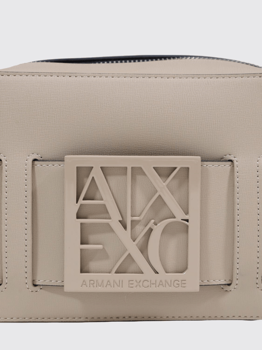 Armani Exchange Armani Exchange Kadın Marka Logolu Ayarlanabilir Omuz Askılı Bej Omuz Çantası 942699 0A874-U6223