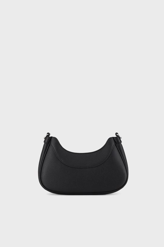 Armani Exchange Armani Exchange Kadın Askısı Çıkarılabilir Marka Logolu Sade ve Şık Siyah Omuz Çantası 942883 CC783-00020