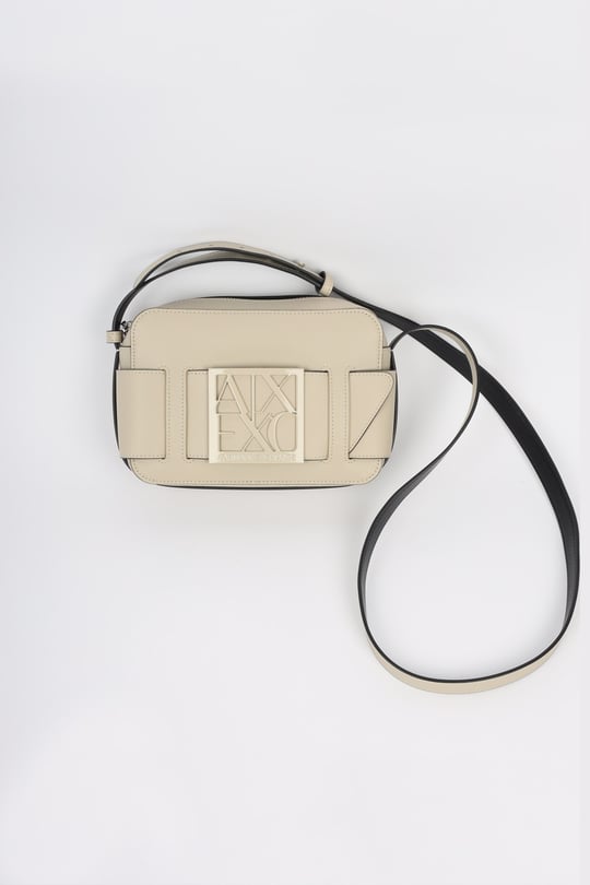 Armani Exchange Armani Exchange Kadın Marka Logolu Ayarlanabilir Omuz Askılı Bej1 Omuz Çantası 942699 0A874-U6208