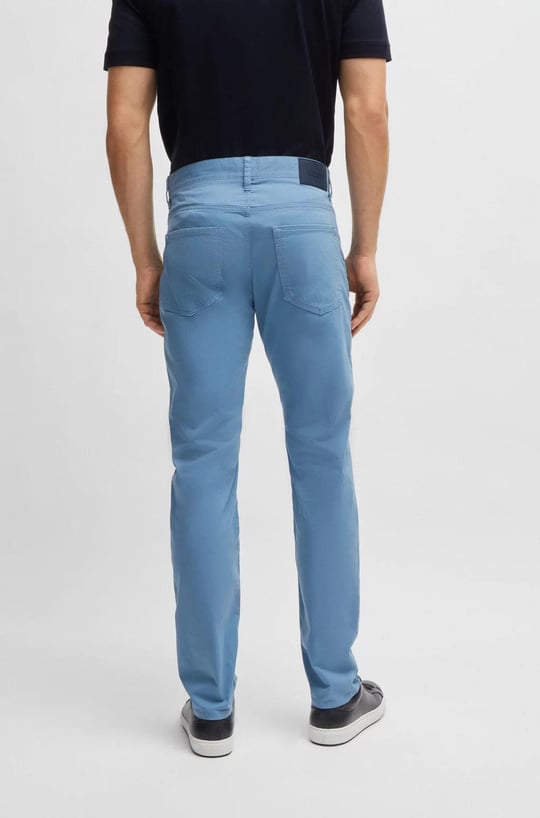 BOSS BOSS Erkek Denim Normal Belli Düz Model Günlük Kullanım Mavi1 Jeans 50505445-450