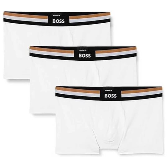 BOSS BOSS Erkek Dokuma Kumaş  Normal Bel Kısa Paça Düz Model Beyaz Boxer 50516542-100