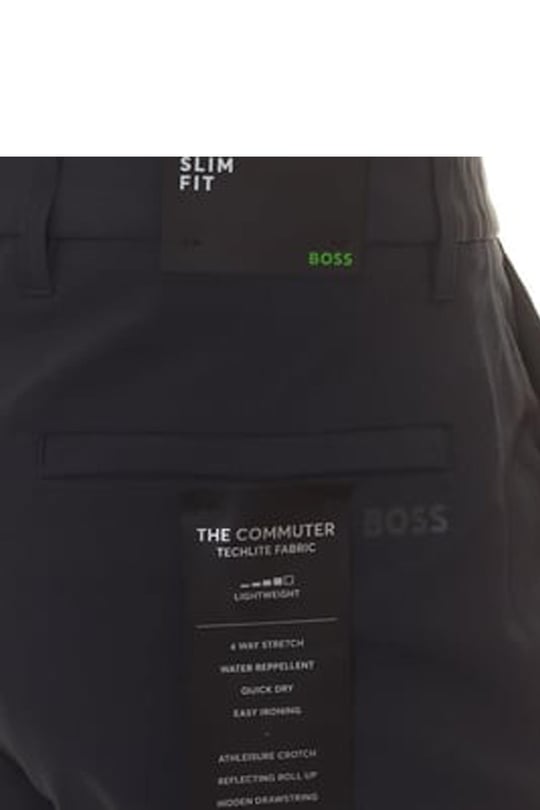 BOSS BOSS Erkek Düğmeli Normal Bel Cepli Günlük Kullanım Lacivert Pantolon 50495497-402