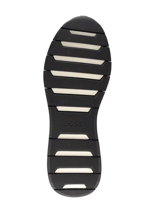 BOSS  BOSS Erkek Düşük Bilekli Ortopedik Tabanlı Logo İmzalı Kahverengi Sneaker 50568757-201