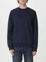 BOSS  BOSS Erkek Düz Model Bisiklet Yaka Uzun Kol Lacivert1 Sweatshirt 50520302-406