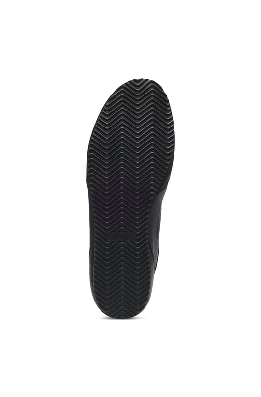 BOSS  BOSS Erkek Karbon Fiber Detaylı Rahat Tabanlı Hakiki Deri Siyah Sneaker 50570018-003