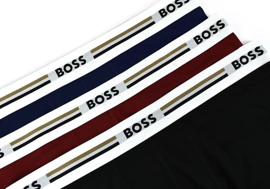 BOSS  BOSS Erkek Marka Logolu Beli Lastikli Çok Renkli3 Boxer 50492200-643