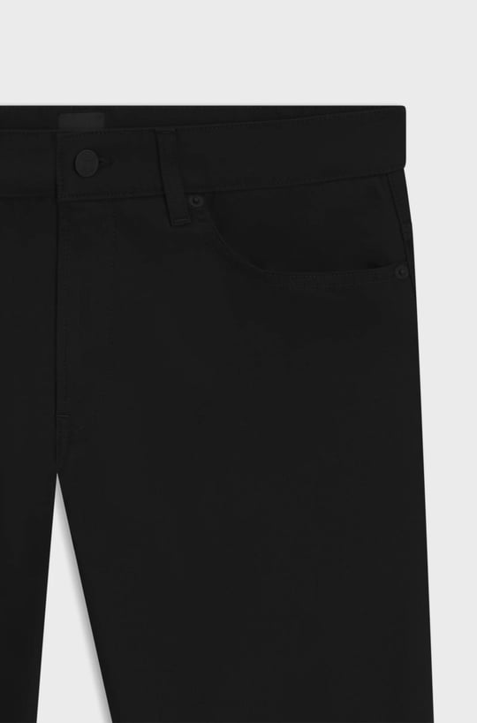 BOSS BOSS Erkek Normal Bel Daralan Paça Düz Model Cep Detay Siyah Pantolon 50543953-001