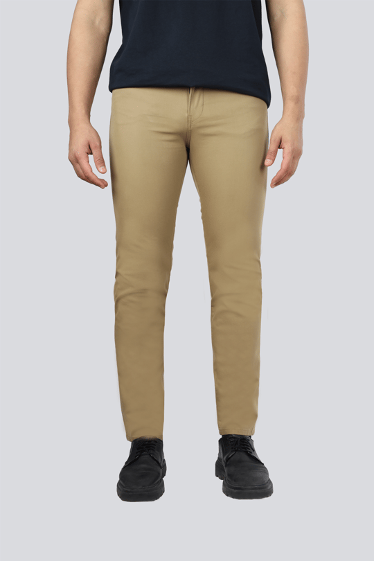 BOSS  BOSS Erkek Normal Bel Daralan Paça Düz Model Cep Detay Yeşil Pantolon 50543953-252