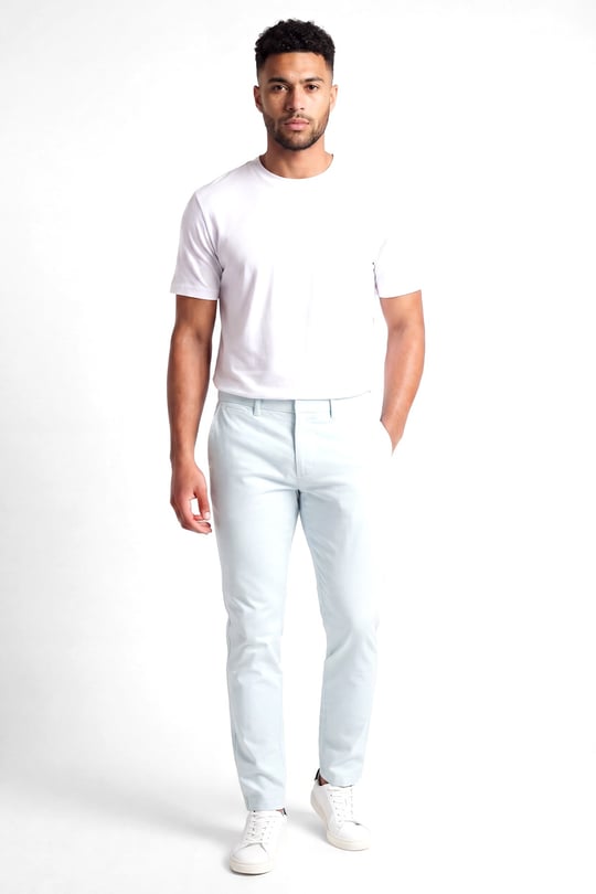 BOSS  BOSS Erkek Normal Bel Daralan Paça Düz Model Cep Detay Mavi Pantolon 50543945-499
