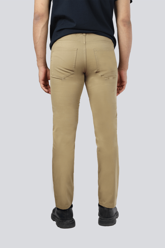 BOSS  BOSS Erkek Normal Bel Daralan Paça Düz Model Cep Detay Yeşil Pantolon 50543953-252
