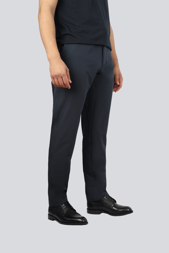 BOSS  BOSS Erkek Normal Kalıp Düz Paça Lacivert Pantolon 50551949-402