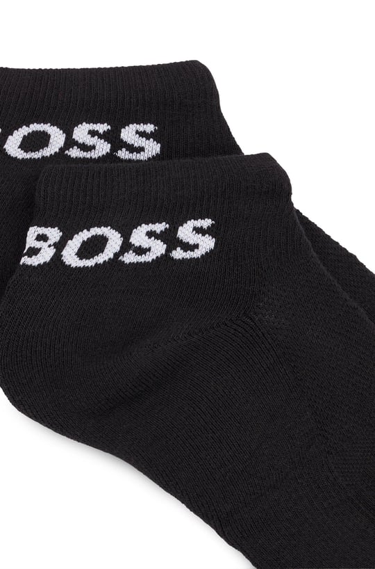 BOSS BOSS Erkek Pamuklu Logolu Dokuma Kumaş Siyah Çorap 50469859-001