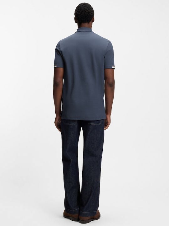 BOSS  BOSS Erkek Pamuklu Polo Yakalı Düğme Kapamalı Kısa Kollu 468 Polo Yaka T-Shirt 50467113-468