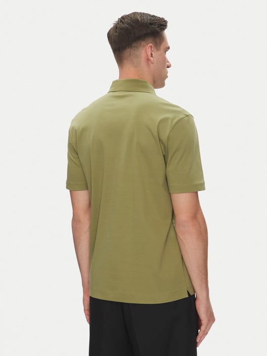 BOSS BOSS Erkek Polo Yaka Düğme Kapamalı Kısa Kol Yeşil Polo Yaka T-Shirt 50520297-311