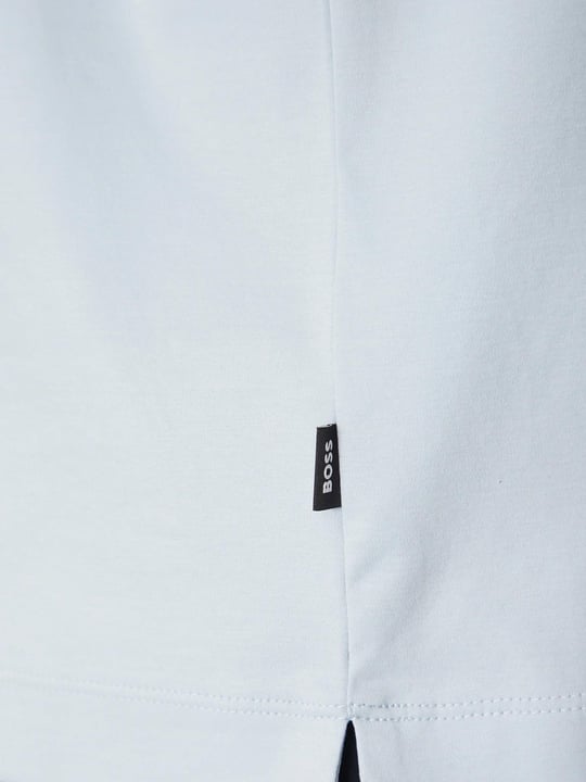 BOSS BOSS Erkek Polo Yaka Düğme Kapamalı Kısa Kol Mavi Polo Yaka T-Shirt 50520297-454