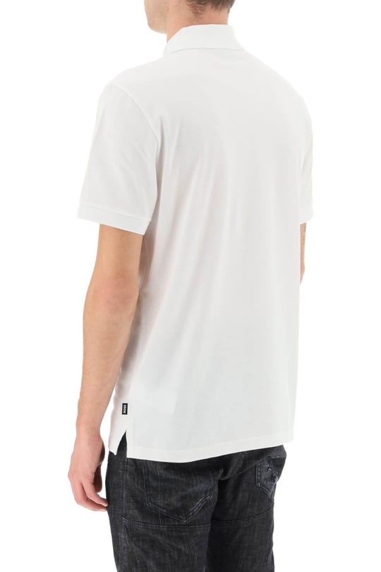 BOSS BOSS Erkek Polo Yaka Regular Fit Pamuklu Kısa Kollu Beyaz Polo Yaka T-Shirt 50468362-100