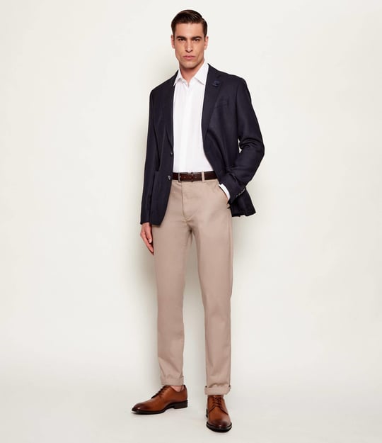 BOSS  BOSS Erkek Regular Fit %100 Pamuklu Uzun Kollu Beyaz Gömlek 50556498-100
