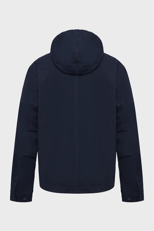 BOSS  BOSS Erkek Regular Fit Kapüşonlu Yaka Uzun Kollu Lacivert Mont 50564188-404