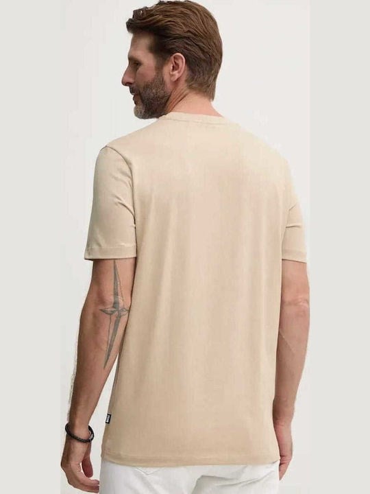 BOSS  BOSS Erkek regular fit Kısa Kollu Düz Bisiklet Yaka 275 T-Shirt 50468347-275