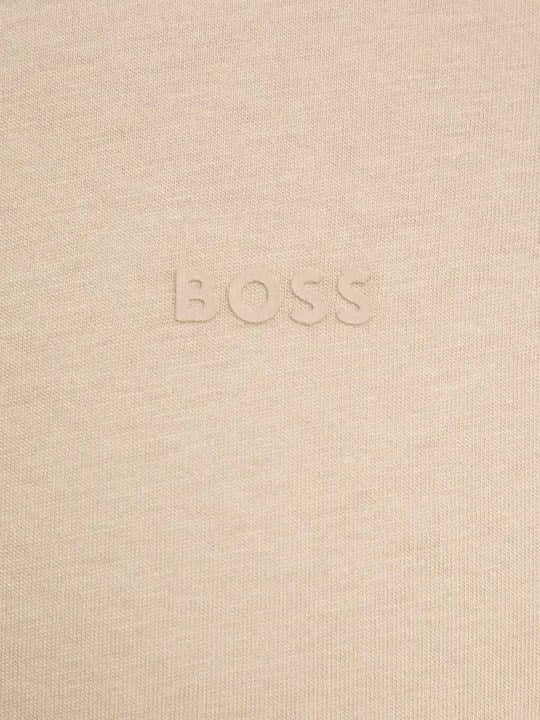BOSS  BOSS Erkek regular fit Kısa Kollu Düz Bisiklet Yaka 275 T-Shirt 50468347-275