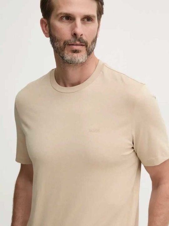 BOSS  BOSS Erkek regular fit Kısa Kollu Düz Bisiklet Yaka 275 T-Shirt 50468347-275