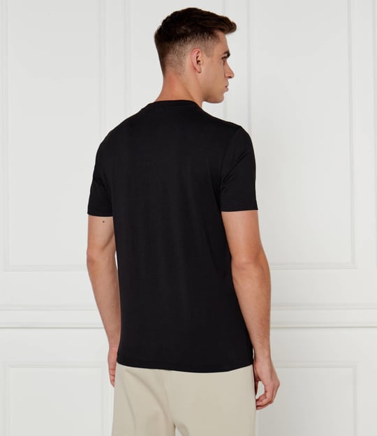 BOSS BOSS Erkek regular fit Kısa Kollu Düz Bisiklet Yaka Siyah3 T-Shirt 50506373-104