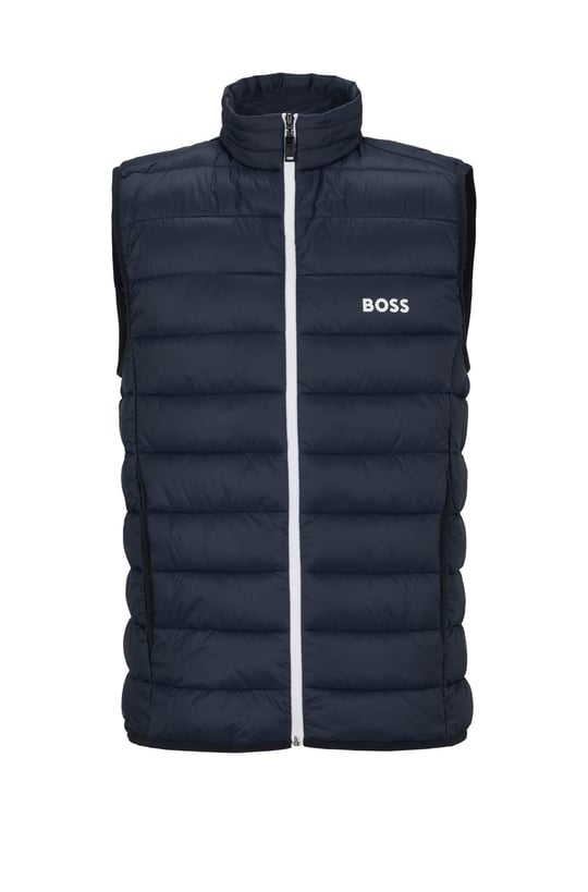 BOSS BOSS Erkek regular fit Uzun Kollu düz Lacivert Mont 50472473-402