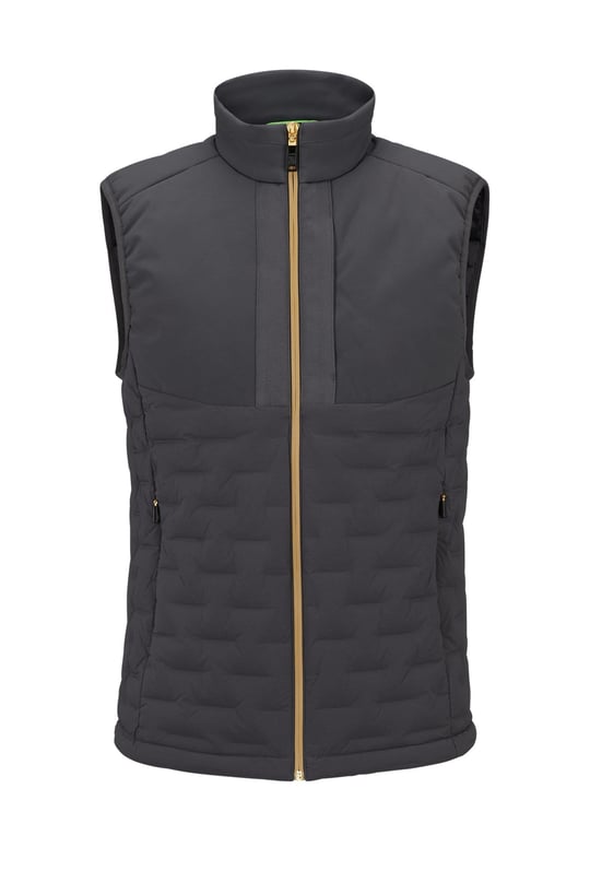 BOSS BOSS Erkek regular fit Uzun Kollu düz Gri Mont 50491912-027
