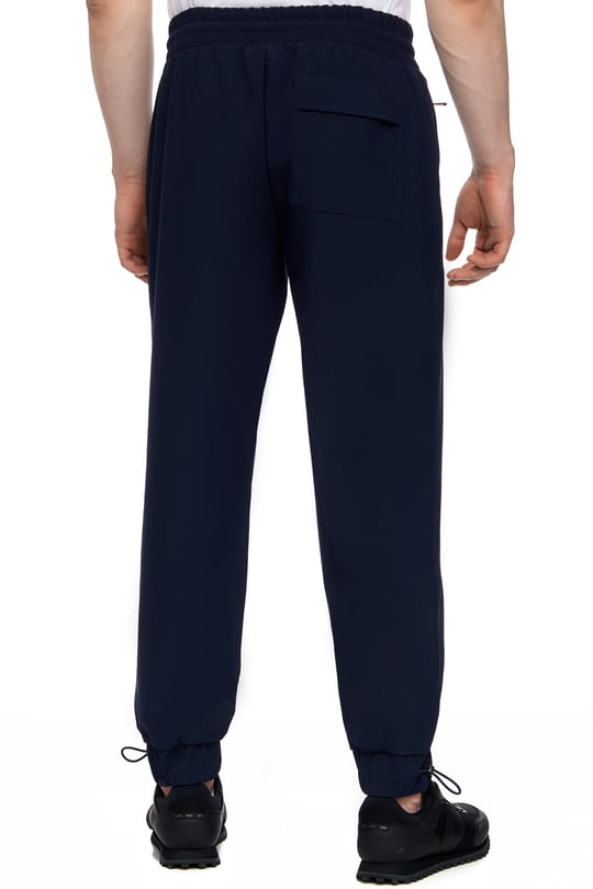 BOSS BOSS Erkek Relaxed Fit Esnek Kumaş Rahat Lacivert Pantolon 50494436-404