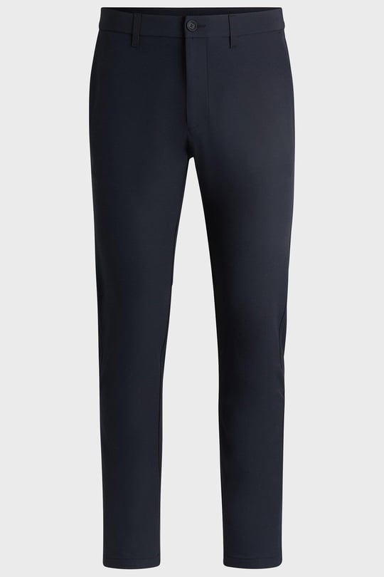 BOSS BOSS Erkek Slim Fit Çabuk Kuruyan Su Tutmayan Dar Paça Lacivert Pantolon 50534303-402
