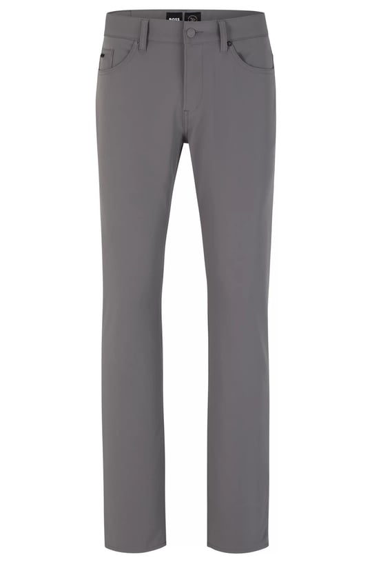 BOSS BOSS Erkek Slim Fit Düz Dar Kesim Gri1 Pantolon 50491230-029