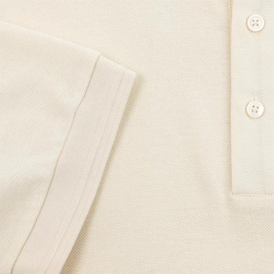 BOSS BOSS Erkek Yumuşak Merserize Pamuklu Normal Kesim Kısa Kollu Bej Polo Yaka T-Shirt 50533355-131