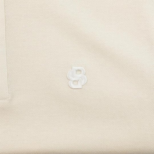 BOSS BOSS Erkek Yumuşak Merserize Pamuklu Normal Kesim Kısa Kollu Bej Polo Yaka T-Shirt 50533355-131