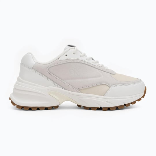 Calvin Klein Calvin Klein Erkek %100 Deri Rahat Taban CK Logolu Bej Sneaker YM0YM01289-0GB