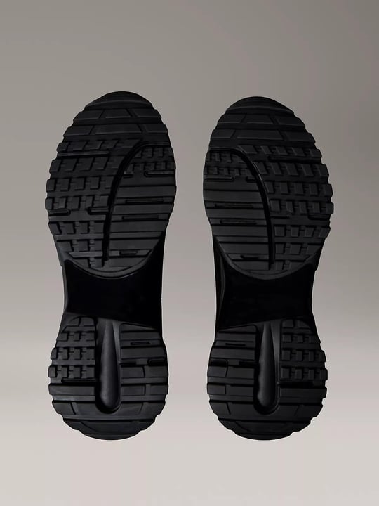 Calvin Klein Calvin Klein Erkek %100 Deri Rahat Taban CK Logolu Siyah Sneaker YM0YM01289-0GJ