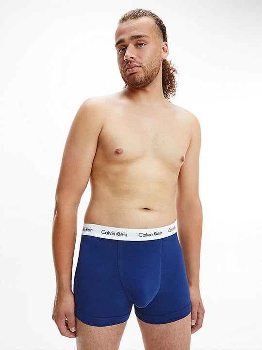 Calvin Klein Calvin Kleın Erkek Basic Calvin Klein İmzalı Bel Bantlı Beyaz Külot 0000U2662G-I03