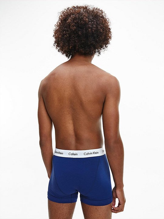 Calvin Klein Calvin Kleın Erkek Basic Calvin Klein İmzalı Bel Bantlı Beyaz Külot 0000U2662G-I03