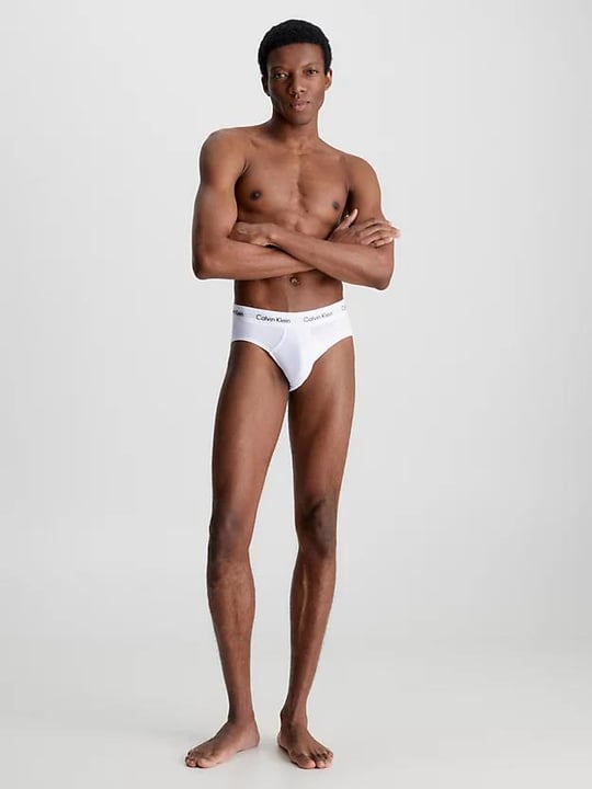 Calvin Klein Calvin Kleın Erkek Basic Calvin Klein İmzalı Bel Bantlı Beyaz Külot 0000U2661G-I03
