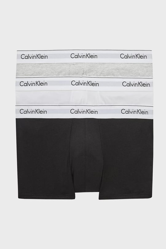 Calvin Klein Calvin Kleın Erkek Basic Calvin Klein İmzalı Bel Bantlı Çok Renkli Boxer 000NB2380A-MP1