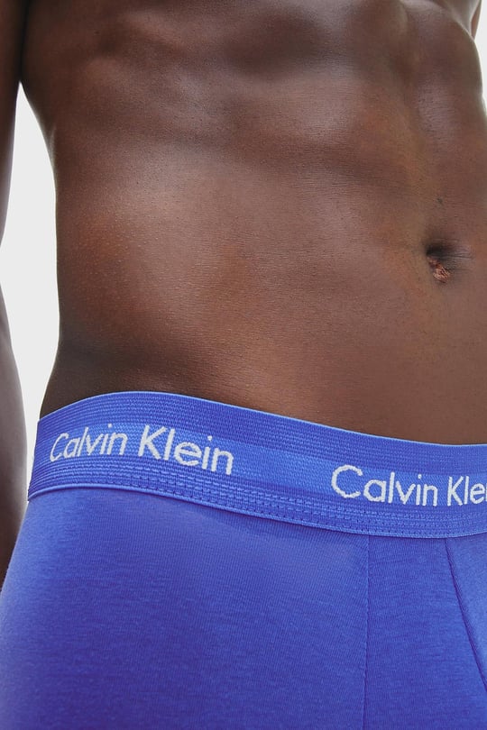 Calvin Klein Calvin Kleın Erkek Basic Calvin Klein İmzalı Bel Bantlı Mavi Külot 0000U2664G-4KU
