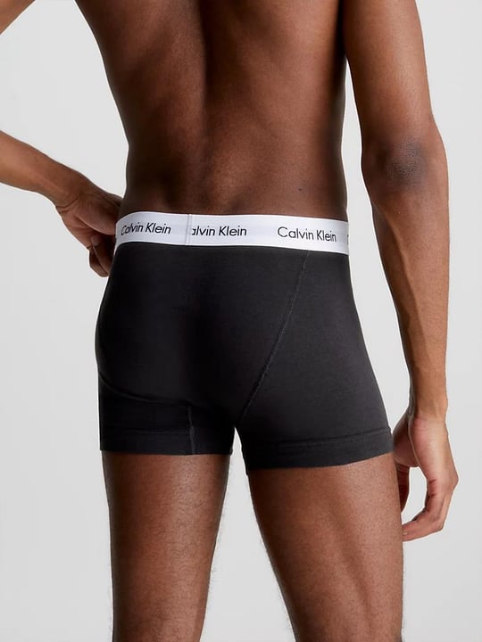 Calvin Klein Calvin Kleın Erkek Basic Calvin Klein İmzalı Bel Bantlı Beyaz Külot 0000U2662G-IOT