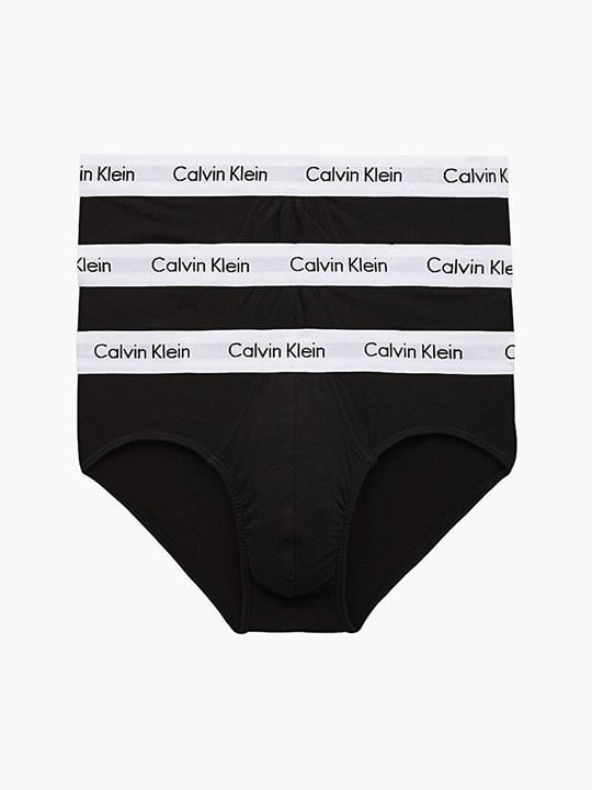 Calvin Klein Calvin Kleın Erkek Basic Calvin Klein İmzalı Bel Bantlı Siyah Külot 0000U2661G-001